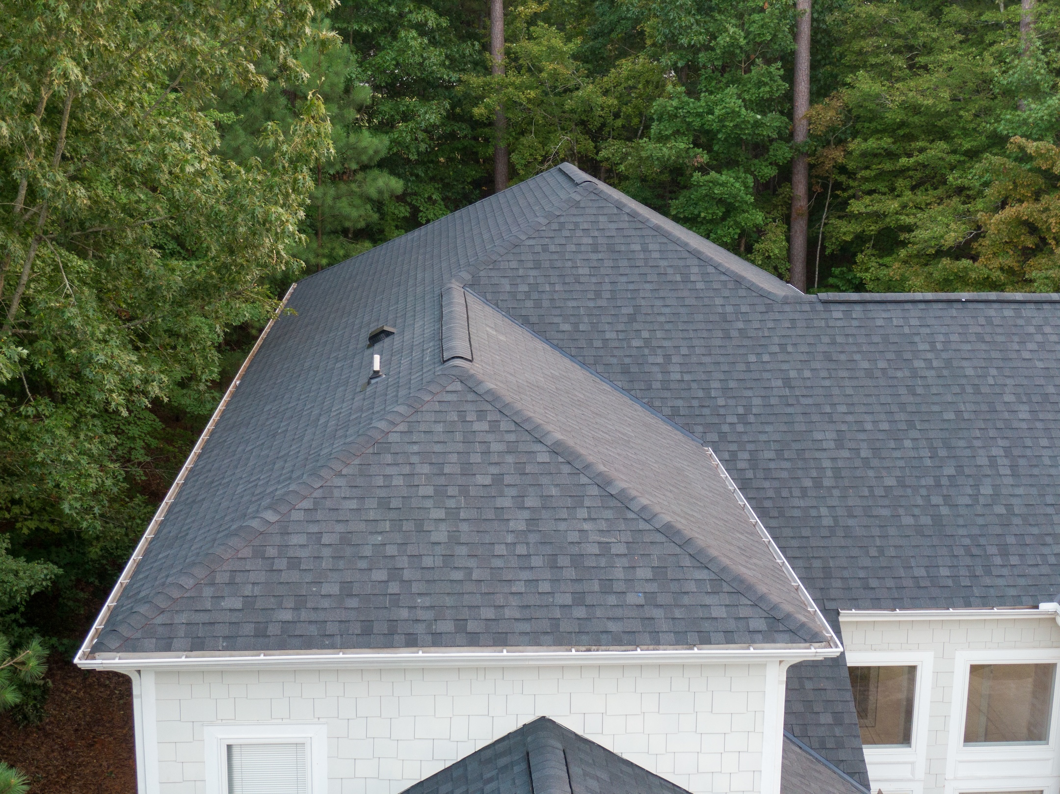 Roof Replacement Drone Photos